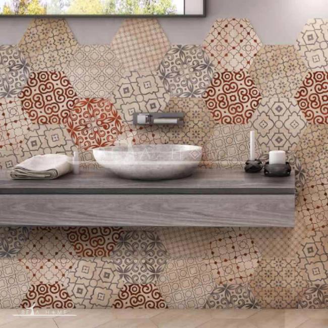 Goldis tile massa decorative porcelain hexagon tiles