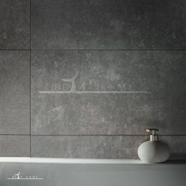 Nika dark grey porcelain tiles 60 x 30 cm