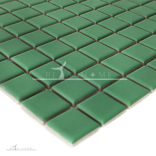 Green glazed porcelain mosaic porcelain tiles