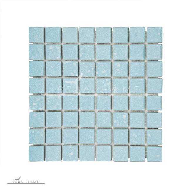 Artema ceramic blue cloud pattern glazed mosaic