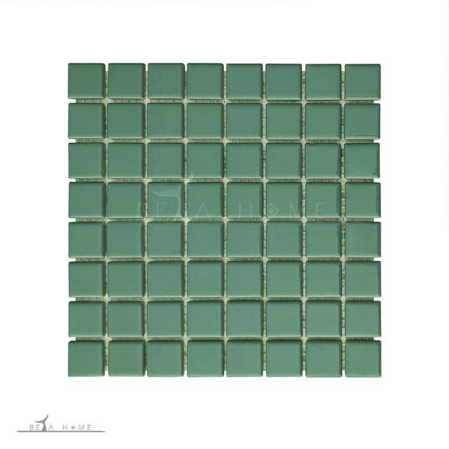 Artema ceramic glazed green tiles sheet