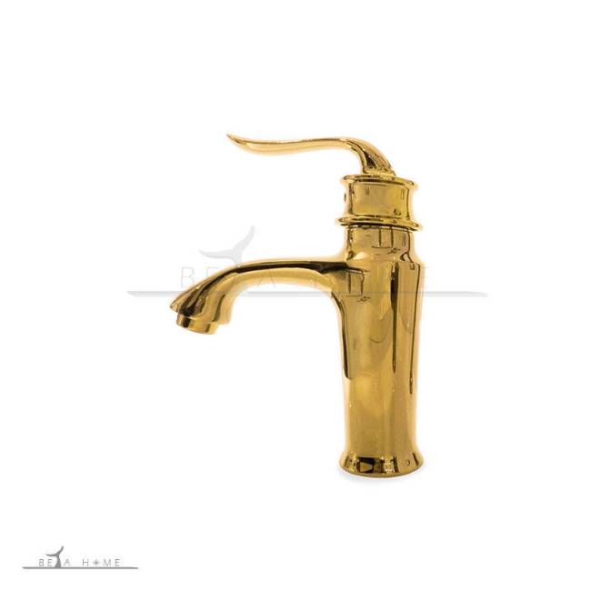 Edrina helen gold basin tap