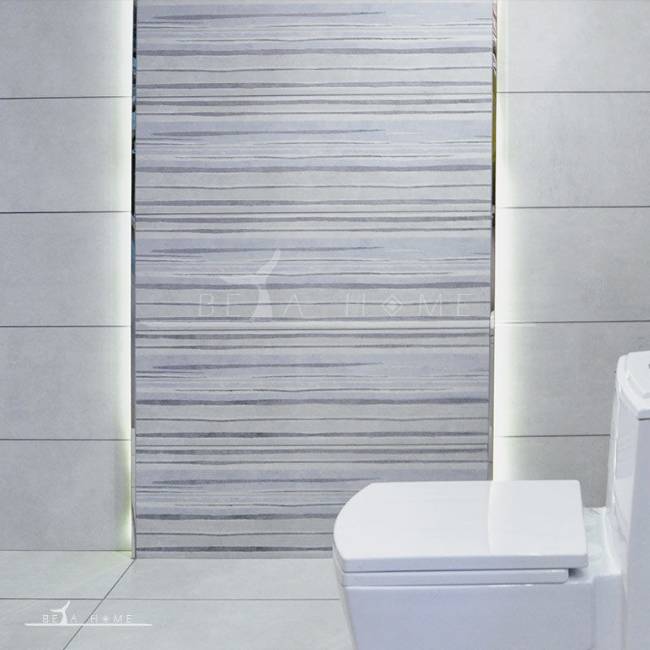 Lino Stripe Bathroom Tile, Decorative Bathroom Tile