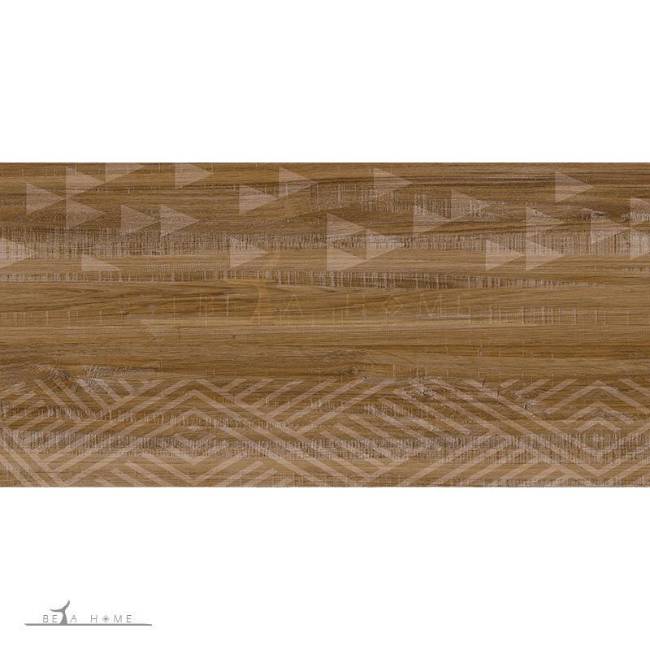 Selva dark wood decorative pattern tiles