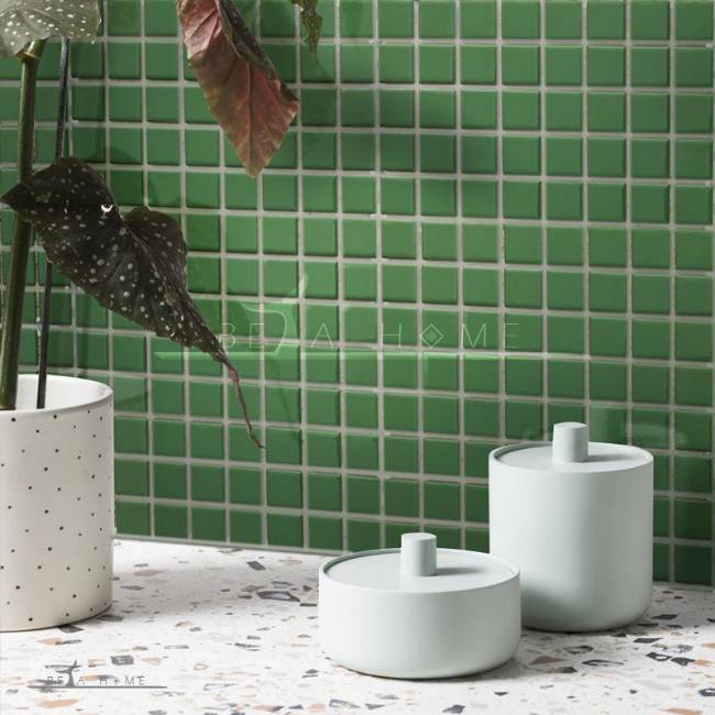 Artema ceramic green glazed porcelain mosaic porcelain tiles