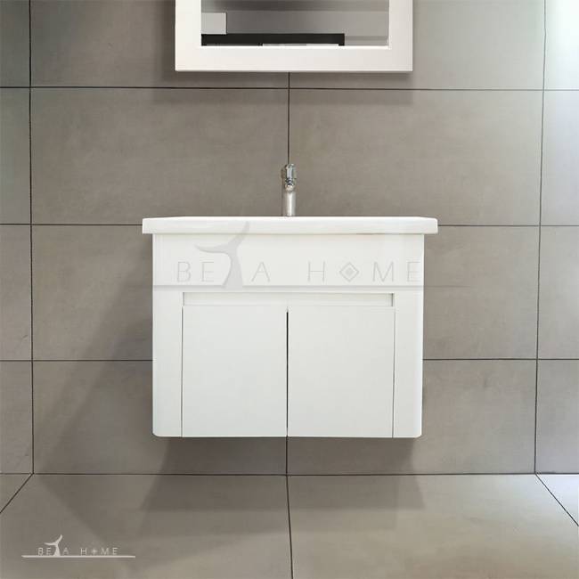 Morvarid white alpha sink vanity unit