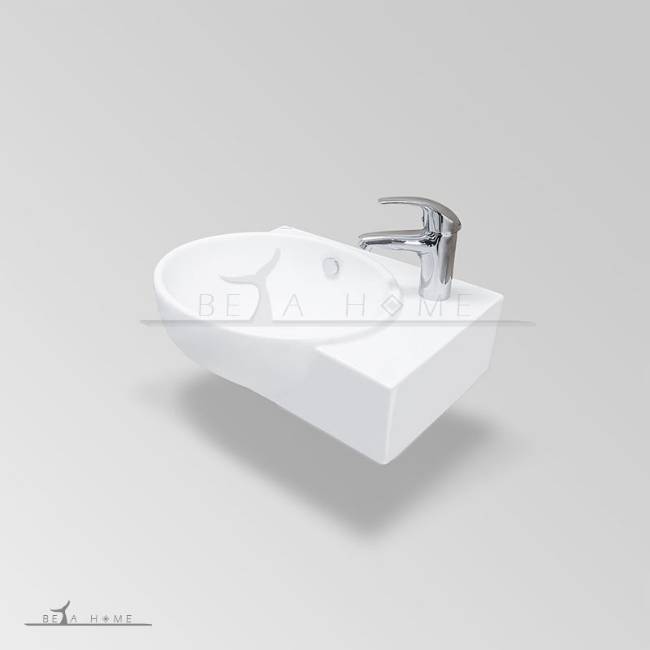 Morvarid parmida cabinet top compact sink side view