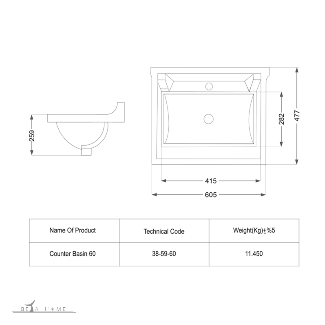 Morvarid tania cabinet Diagram