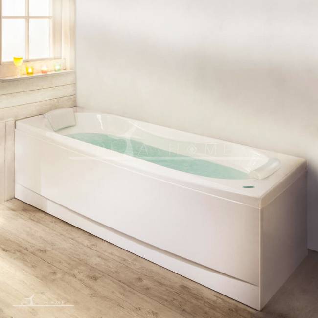 Ronia bath with white front panel