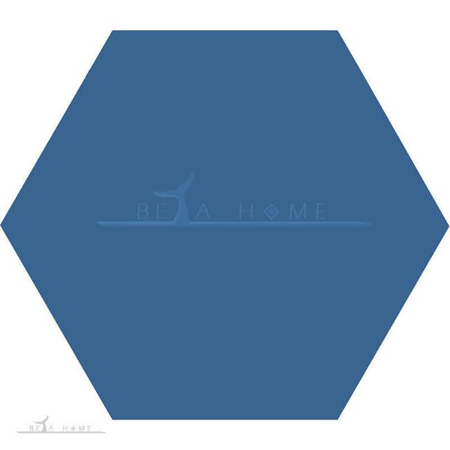 Artema ceramic blue hexagonal tile