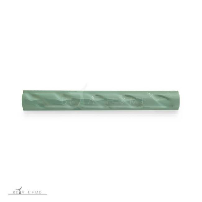 Alica green shiny rope border tile