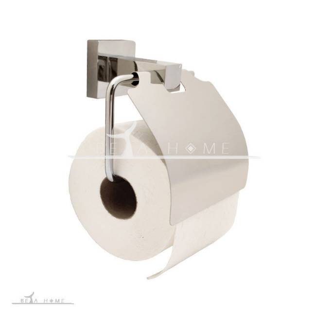 chrome toilet roll holder