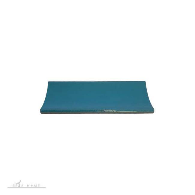 Bright blue monza swimming pool edge tile