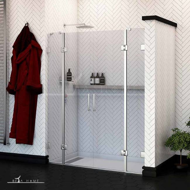 Persian standard frameless shower glass doors