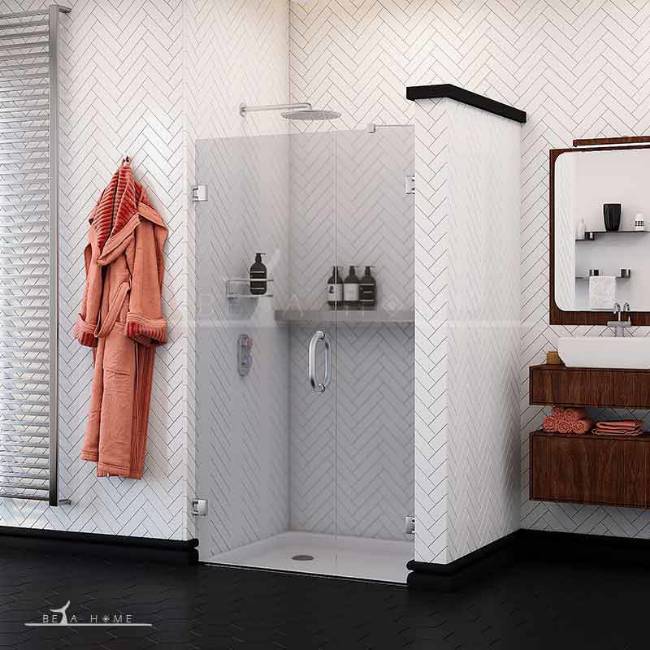 Persian standard frameless hinged shower doors