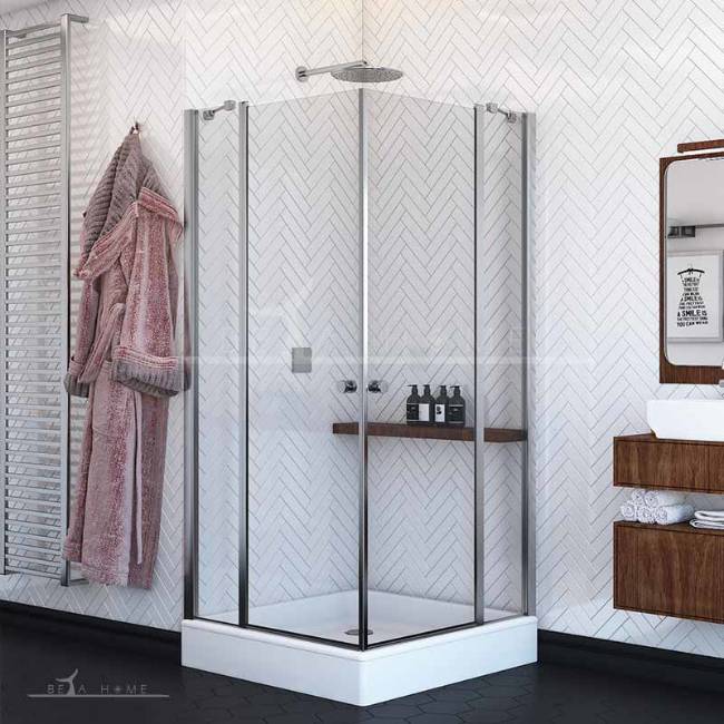 Persian standard frameless shower enclosure
