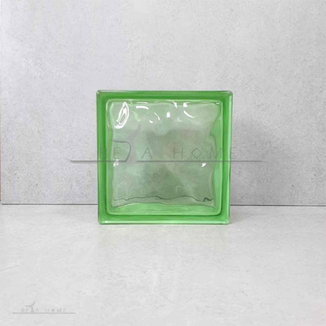 Picture of Green double glazed glass block