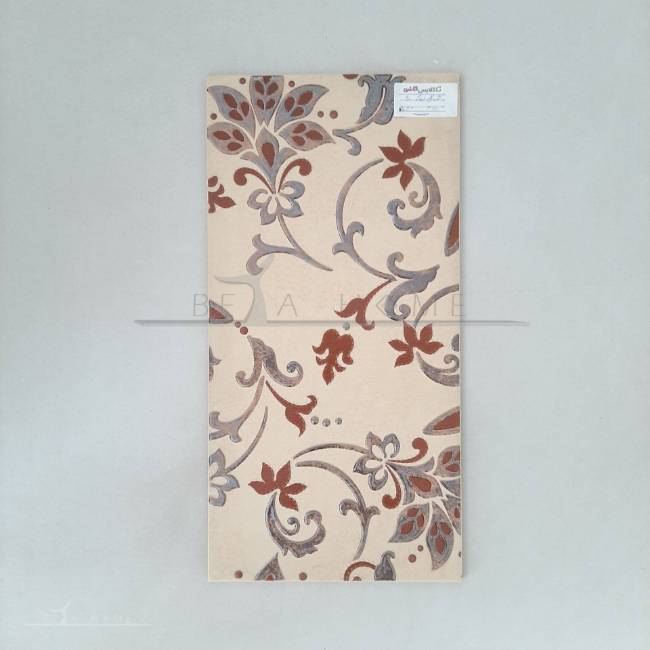 Picture of Behind the cabinet Lilac flower 2 (Venus) beige 60*30