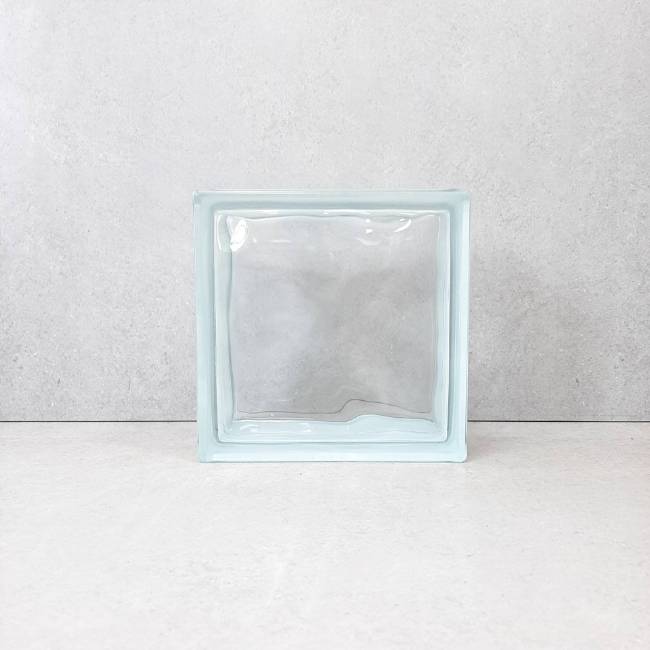 Picture of Flamish Light blue glass block 20 * 20  
