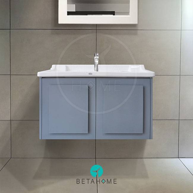 Matte-gray Tania 80 Sink Vanity Unit