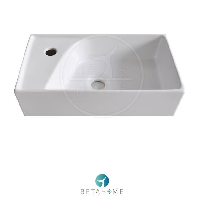 White Morvarid Maya 46 Countertop Sink