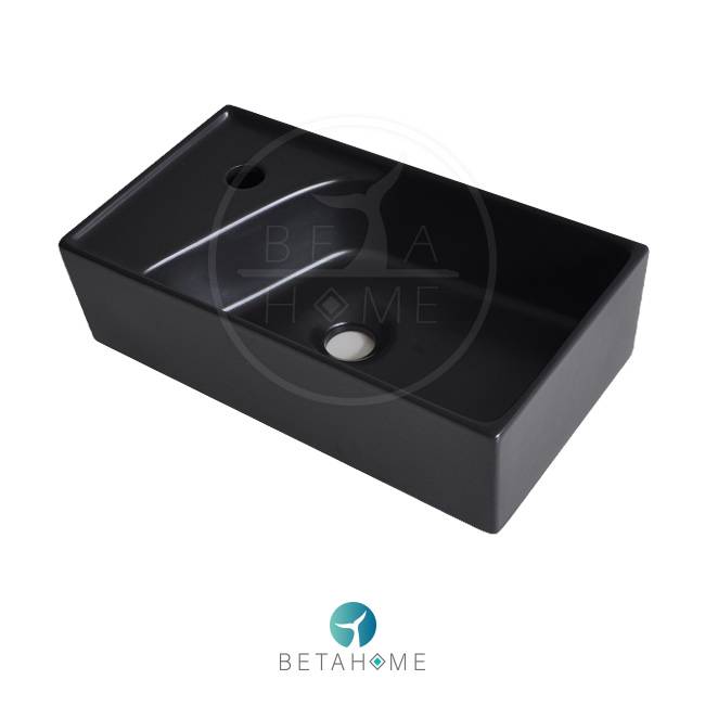 Black Morvarid Maya 46 Countertop Sink