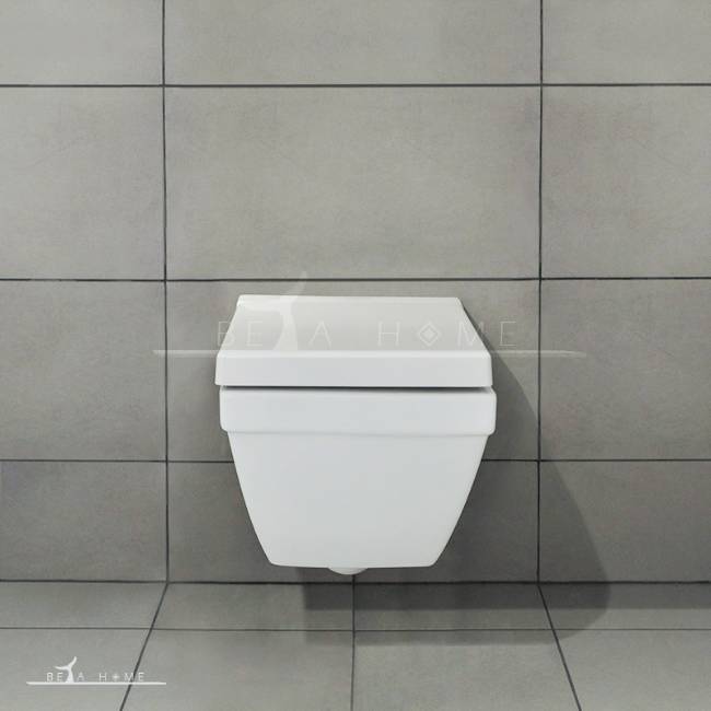 توالت وال هنگ مروارید مدل سیلویا  چینی بهداشتی مروارید